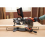 Пила торцювальна мережева BLACK+DECKER, 1500 Вт, диск 216 х 30 мм (диск ТСТ на 24 зуб), швидкість 4700 об/хв, розмір заготовки 220 / 155 мм (90) 40 мм (45), фіксація 15/22.5/30/31.62/45°, система XPS, кут 0-45, струб