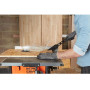 Пила настільна розпилювальна, BLACK+DECKER, 1800 Вт, диск 254 х 30 мм (диск ТСТ на 48 зуб товщина 2.0 мм), швидкість 4.800 об/хв, макс. пропил - до 80 мм, кут різу 0-45, товщина пропила 2.8 мм, миттєвий тормоз, вага