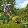 Тример електричний BLACK+DECKER, 550 Вт, ширина косіння 30 см, 7500 об/хв, вага 2.4 кг