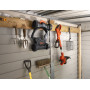 Тример електричний BLACK+DECKER, 0.45 кВт, ширина косіння 25 см, 7500 об/хв, вага 2.5 кг