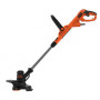 Тример електричний BLACK+DECKER, 0.55 кВт, ширина косіння 30 см, 7500 об/хв, вага 2.6 кг