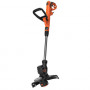 Тример електричний BLACK+DECKER, 0.55 кВт, ширина косіння 30 см, 7500 об/хв, вага 2.6 кг