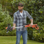 Тример електричний BLACK+DECKER, 0.55 кВт, ширина косіння 30 см, 7500 об/хв, вага 2.6 кг