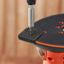 Шліфмашина вібраційна BLACK+DECKER, 200 Вт, 8000-13000 об/хв, вага 1.58 кг, пилозбірник