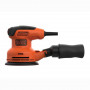 Шліфмашина ексцентрикова BLACK+DECKER, 230 Вт, 125 мм, 13000 об/хв, амплітуда 2 мм, вага 1.2 кг