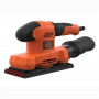 Шліфмашина вібраційна BLACK+DECKER, 150 Вт, 15000 об/хв, 90 х 187 мм, амплітуда 2 мм, вага 1.4 кг