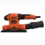 Шліфмашина вібраційна BLACK+DECKER, 150 Вт, 15000 об/хв, 90 х 187 мм, амплітуда 2 мм, вага 1.4 кг