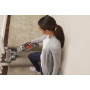 Пилосос акумуляторний BLACK+DECKER 4-В-1, 18 В Li-ion, ємність пилозбірника 650 мл, вага 2.7 кг, без акумулятора, до 58 хв, 2 А/год