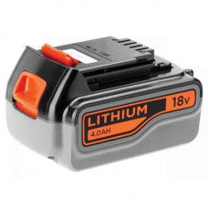 Акумуляторна батарея BLACK+DECKER, 18 В, 4 А/год, час зарядки 60 хв, вага 0.69 кг. Літій-іонна