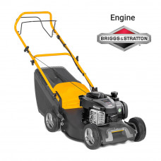 Газонокосарка бензинова, самохідна, STIGA, B&S450 E-Series,1.75 кВт, ширина косіння 46 см, висота косіння 22-65 мм, травозбірник 60 л, вага 26 кг