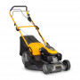 Газонокосарка бензинова самохідна STIGA, Honda GCVx145 OHV Autochoke, 2.75 кВт, ширина косіння 46 см, висота косіння 22-80 мм, травозбірник 60 л, вага 33 кг