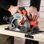 Пила дискова мережева BLACK+DECKER, 1500 Вт, діаметр диска 190 x 16 мм, 5500 об/хв, вага 3.9 кг
