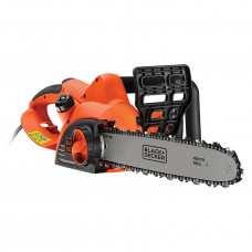 Пила ланцюгова електрична BLACK+DECKER, 2.0 кВт, шина 40 см, швидкість 12.5 м/с, ланцюг 3/8'', вага 6.06 кг, автостоп < 0.15 сек