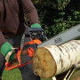Пила ланцюгова електрична BLACK+DECKER, 2.2 кВт, шина 45 см, швидкість 12.5 м / с, ланцюг 3/8'', вага 5.6 кг, автостоп < 0.15 сек