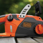 Пила ланцюгова електрична BLACK+DECKER, 2.2 кВт, шина 45 см, швидкість 12.5 м / с, ланцюг 3/8'', вага 5.6 кг, автостоп < 0.15 сек