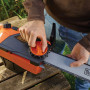 Пила ланцюгова електрична BLACK+DECKER, 2.2 кВт, шина 45 см, швидкість 12.5 м / с, ланцюг 3/8'', вага 5.6 кг, автостоп < 0.15 сек