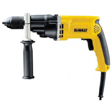 Дриль мережевий DeWALT, безударний, 770 Вт, 40 Нм, 1100-2700 об/хв, патрон 13 мм швидкозатискний, кількість швидкостей - 2, вага 2.2 кг, багатопозиційна бічна рукоятка