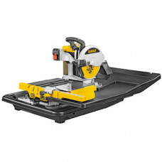 Плиткоріз настільний мережевий DeWALT, 1600 Вт, діаметр диска 250 х 25.4 мм, частота обертання 4200 об/хв, вага 32 кг