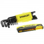 Набір ключів шестигранних STANLEY "HEX GRIP", торцевих, метричних, 10 од: 1.5; 2; 2.5; 3; 4; 5; 6; 7; 8; 10 мм.
