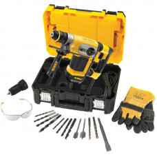 Перфоратор DeWALT SDS-Plus 1000 Вт, 4.2 Дж, бур/коронка - 32/100 мм, 4.3 кг, TSTAK+аксесуари
