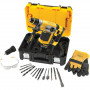 Перфоратор DeWALT SDS-Plus 1000 Вт, 4.2 Дж, бур/коронка - 32/100 мм, 4.3 кг, TSTAK+аксесуари