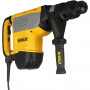 Перфоратор мережевий DeWALT, SDS-MAX, 1600 Вт, 2 режими, 13.3 Дж, 177-355 об/хв, 1350-2705 уд/хв, валіза, вага 9.2 кг