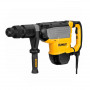 Перфоратор мережевий DeWALT, SDS-MAX, 1700 Вт, 19.4 Дж, 1105-2210 уд/хв, 145-290 об/хв, валіза, вага 10.5 кг