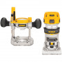 Фрезер мережевий DeWALT, 900 Вт, 16000-27000 об/хв, цанга 8 мм, максимальний діаметр фрези-30 мм, 6.4 кг, 2 платформи, валіза