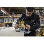 Фрезер мережевий DeWALT, 900 Вт, 16000-27000 об/хв, цанга 8 мм, максимальний діаметр фрези-30 мм, 6.4 кг, 2 платформи, валіза