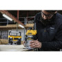 Фрезер мережевий DeWALT, 900 Вт, 16000-27000 об/хв, цанга 8 мм, максимальний діаметр фрези-30 мм, 6.4 кг, 2 платформи, валіза