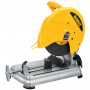 Пила монтажна мережева DeWalt, 2200 Вт, диск 355 мм, максимальне число оборотів 4000 об/хв, вага 18.5 кг, ключ