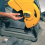Пила монтажна мережева DeWalt, 2200 Вт, диск 355 мм, максимальне число оборотів 4000 об/хв, вага 18.5 кг, ключ