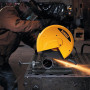 Пила монтажна мережева DeWALT, потужність 2300 Вт, диск 355 мм, максимальне число оборотів 4000 об/хв, вага 15.5 кг, ключ