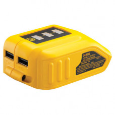 USB адаптер DeWALT, 10.8, 14.4, 18, 54 В, вихідний струм 1.5 А, вага 0.09 кг