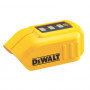 USB адаптер DeWALT, 10.8, 14.4, 18, 54 В, вихідний струм 1.5 А, вага 0.09 кг