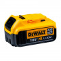 Акумуляторна батарея DeWALT, 18 В, 4 А/год, час зарядки 40 хв, вага 0.61 кг. Літій-іонна