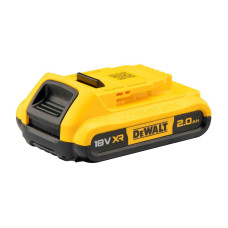 Акумуляторна батарея DeWALT, 18 В, 2 А/год, час зарядки 30 хв, вага 0.4 кг. Літій-іонна