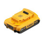 Акумуляторна батарея DeWALT, 18 В, 2 А/год, час зарядки 30 хв, вага 0.4 кг. Літій-іонна
