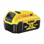 Акумуляторна батарея DeWALT, 18 В, 5 А/год, час зарядки 50 хв, вага 0.65 кг. Літій-іонна
