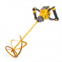 Міксер акумуляторний DeWALT, 54В XR FLEXVOLT Li-ion, 0-225/350/475/600/725 об/хв, різьблення шпинделя М14, вага 5.1 кг, 2 акумулятори 9 А/год, ЗП, валіза