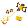 Міксер акумуляторний DeWALT, 54В XR FLEXVOLT Li-ion, 0-225/350/475/600/725 об/хв, різьблення шпинделя М14, вага 5.1 кг, 2 акумулятори 9 А/год, ЗП, валіза
