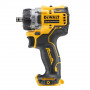 Дриль-шурупокрут DeWALT, безщітковий, XR Li-ion 12 В зі змінними насадками, 57.5 Нм, 0-425 / 0-1500 об/хв, кількість швидкостей - 2, вага 0.73 кг, шестигранний патрон-насадка 10 мм, шестигранна кутова насадка правост