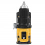 Дриль-шурупокрут DeWALT, безщітковий, XR Li-ion 18 В, 65 Нм, 450-1650 об/хв, патрон 13 мм швидкозатискний, кількість швидкостей - 2, вага 1.1 кг, без акумулятора та зарядного пристрою