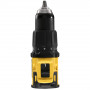 Дриль-шурупокрут DeWALT, безщітковий, ударний, 18 В XR Li-ion, 2 А/год, 65 Нм, 450-1650 об/хв, патрон 13 мм швидкозатискний, кількість швидкостей - 2, вага 1.2 кг, 2 акумулятора, зарядний пристрій, валіза