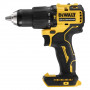 Дриль-шурупокрут DeWALT, безщітковий, ударний, 18 В XR Li-ion, 65 Нм, 450-1650 об/хв, патрон 13 мм швидкозатискний, кількість швидкостей - 2, вага 1.2 кг, без акумуляторів і зарядного пристрою.