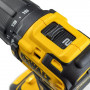 Дриль-шурупокрут DeWALT, безщітковий, ударний, 18 В XR Li-ion, 5 А/год, 65 Нм, 450-1650 об/хв, патрон 13 мм швидкозатискний, кількість швидкостей - 2, вага 1.2 кг, 2 акумулятори, зарядний пристрій, валіза TSTAK