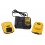 Дриль-шурупокрут DeWALT, безударний, XR Li-ion 18 В, 2 А/год, 42 Нм, 450-1800 об/хв, патрон 13 мм швидкозатискний, кількість швидкостей - 2, вага 1.28 кг, 2 акумулятора, зарядний пристрій, валіза