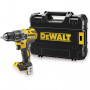 Дриль-шурупокрут DeWALT, безщітковий, безударний, XR Li-ion 18 В, 70 Нм, 550-2000 об/хв, патрон 13 мм швидкозатискний, кількість швидкостей - 2, вага 1.2 кг, валіза