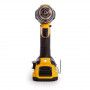 Дриль-шурупокрут DeWALT, безщітковий, ударний, 18 В XR Li-ion, 2 А/год, 70 Нм, 550-2000 об/хв, патрон 13 мм швидкозатискний, кількість швидкостей - 2, вага 1.6 кг, 2 акумулятора, зарядний пристрій, валіза