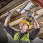 Дриль-шурупокрут DeWALT, безщітковий, ударний, 18 В XR Li-ion, 70 Нм, 550-2000 об/хв, патрон 13 мм швидкозатискний, кількість швидкостей - 2, вага 1.2 кг, без акумулятора та зарядного пристрою, валіза